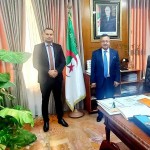 الأمين العام الوطني رفقة وزير التعليم العالي والبحث العلمي